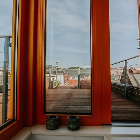 Traumhaftes Apartment Am Dom Mit Grosser Dachterrasse Zwickau Bagian luar foto